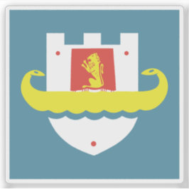 Pegatina Emblema de Durrës, Albania
