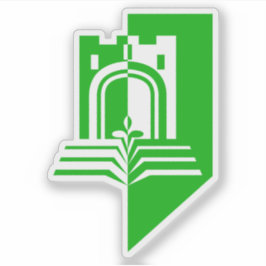 Pegatina Emblema de Elbasan, Albania