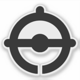 Pegatina Emblema de Funabashi, Chiba, Japón