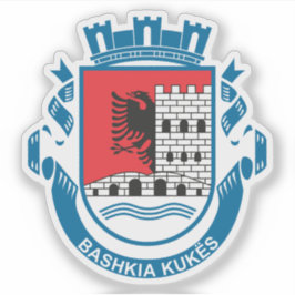 Pegatina Emblema de Kukës, Albania