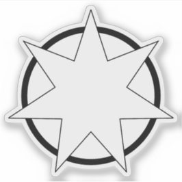 Pegatina Emblema de la ciudad de Aomori, Aomori, Japón