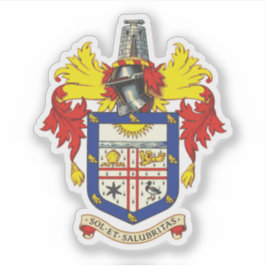 Pegatina Emblema de la ciudad de Bexhill-on-Sea, Inglaterra