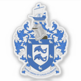 Pegatina Emblema de la ciudad de Brighton y Hove, Inglaterr