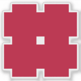 Pegatina Emblema de la ciudad de Gifu, Gifu, Japón