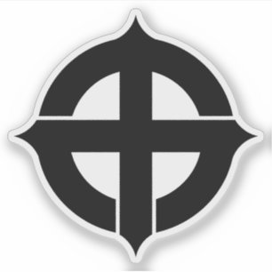 Pegatina Emblema de la ciudad de Kagoshima (Japón)
