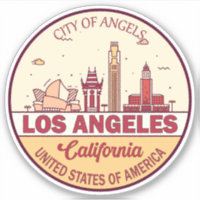 Emblema de la línea aérea de California en Los Áng