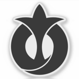 Pegatina Emblema de la prefectura de Aichi, Japón