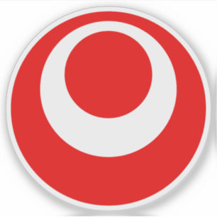 Pegatina Emblema de la prefectura de Okinawa, Japón