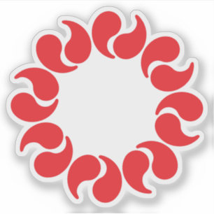 Pegatina Emblema de la prefectura de Saitama, Japón