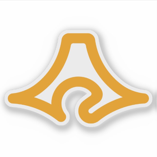 Pegatina Emblema de la prefectura de Shizuoka, Japón (Anverso)