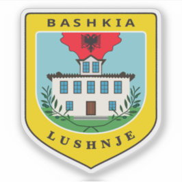 Pegatina Emblema de Lushnjë, Albania