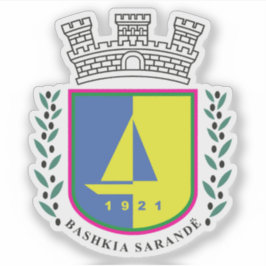 Pegatina Emblema de Sarandë, Albania