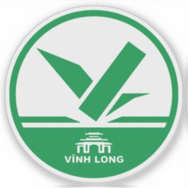 Pegatina Emblema de Vinh Long, Vietnam