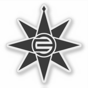Pegatina Emblema de Yokosuka, Kanagawa, Japón