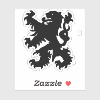 Pegatina Emblema del León Flamenco
