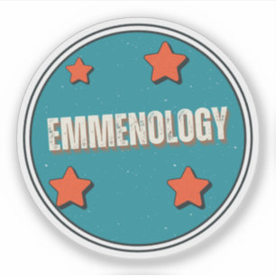 Pegatina Emenología