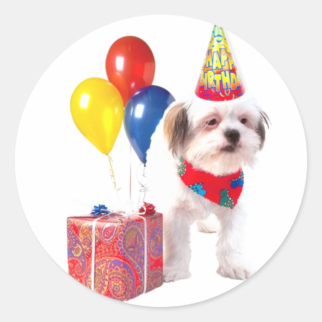 pegatina emergente de cumpleaños (Anverso)