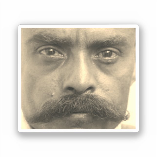 Pegatina Emiliano Zapata (Anverso)