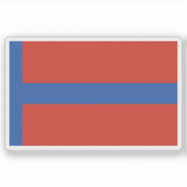 Pegatina Emirato de la bandera de Abdelkader o Mascar, Arge