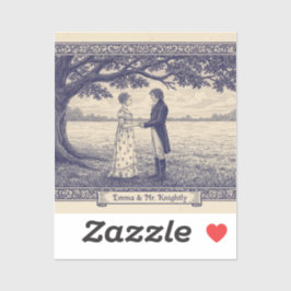 Pegatina Emma & Mr. Knightley