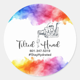 Pegatina empresarial