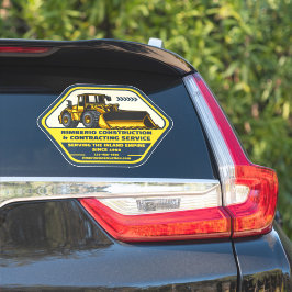 Pegatina Empresas de Contratación de Construcción Genérica 