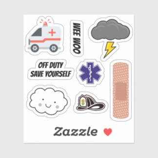 Pegatina EMS Humor Pack, Chistes paramédicos