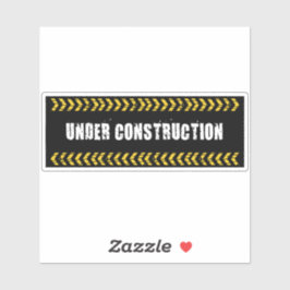 Pegatina En construcción