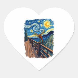 PEGATINA EN FORMA DE CORAZÓN