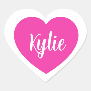 PEGATINA EN FORMA DE CORAZÓN