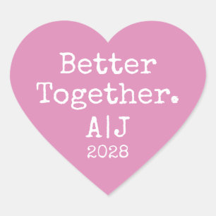 PEGATINA EN FORMA DE CORAZÓN 