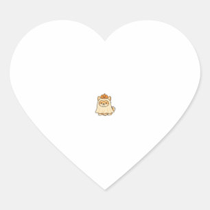 PEGATINA EN FORMA DE CORAZÓN 