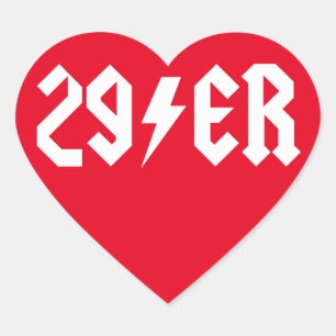 Pegatina En Forma De Corazón 29 er