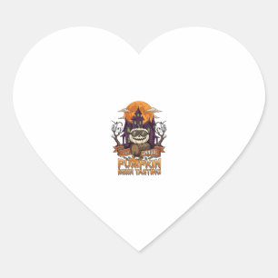 Pegatina En Forma De Corazón 3er Festival Anual de Cerveza de Calabaza con Sabo
