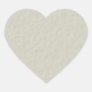 Pegatina En Forma De Corazón Accesorios de papel texturizado beige que puedes p