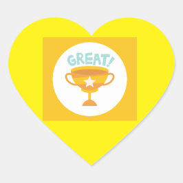 Pegatina En Forma De Corazón Acentos y tratamientos en pared > Decales y Pegati