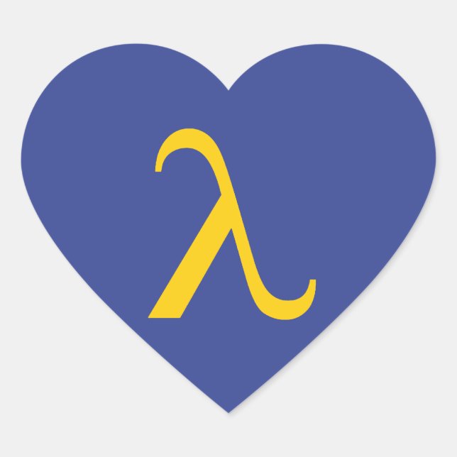 Pegatina En Forma De Corazón Activismo LGBT (Anverso)