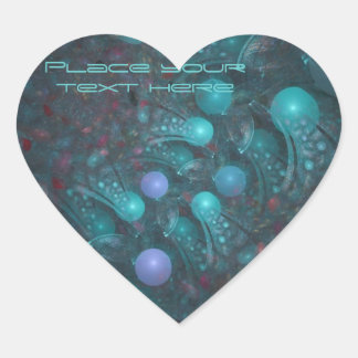 Pegatina En Forma De Corazón Alien Skin 001