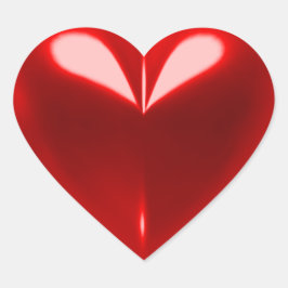 Pegatina En Forma De Corazón Amar