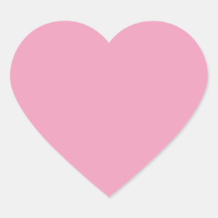 Pegatina En Forma De Corazón Amaranth Pink (color sólido)