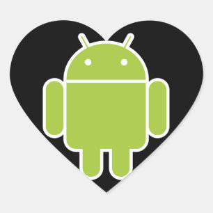 Pegatina En Forma De Corazón Android