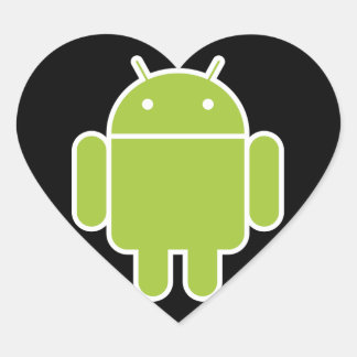 Pegatina En Forma De Corazón Android