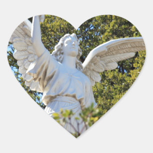 Pegatina En Forma De Corazón Ángel del Apocalipsis