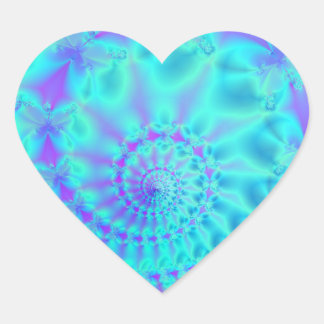 Pegatina En Forma De Corazón Angélico