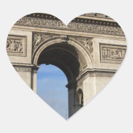 Pegatina En Forma De Corazón arco de triunfo