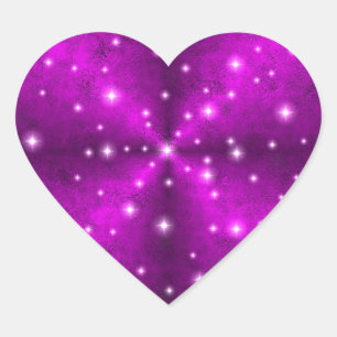 Pegatina En Forma De Corazón Arcoíris rosa en óptica de cuero de piel de elefan