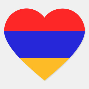 Pegatina En Forma De Corazón armenia
