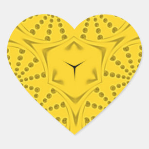 Pegatina En Forma De Corazón Arte de impresión con motivo egipcio con diseño de