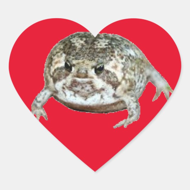 Pegatina En Forma De Corazón azote de amor (Anverso)