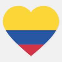 Bandera cardíaca colombiana/colombiana